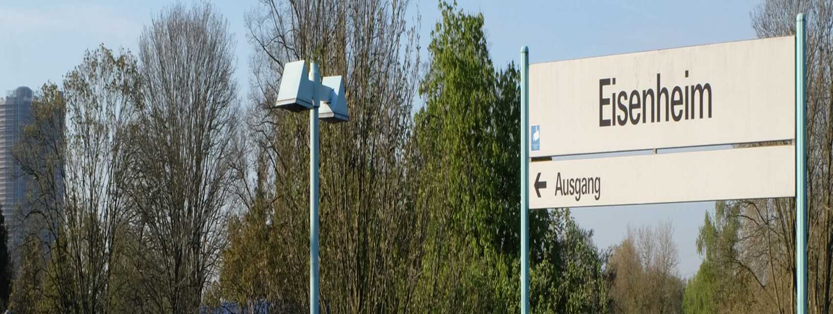 Haltestellenschild Eisenheim